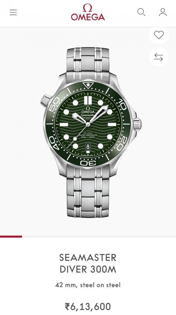 OMEGA SEAMASTER DIVER 300M AUTOMATIC