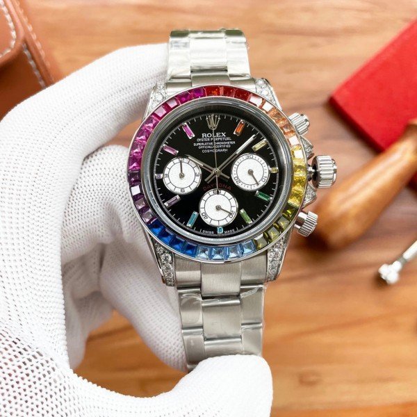 ROLEX RAINBOW SILVER  NEW Premium EDITION
