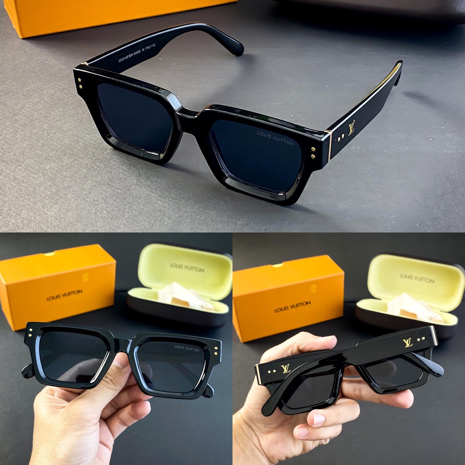 Louis Vuitton Black Sunglasses – Luxury Designer Eyewear