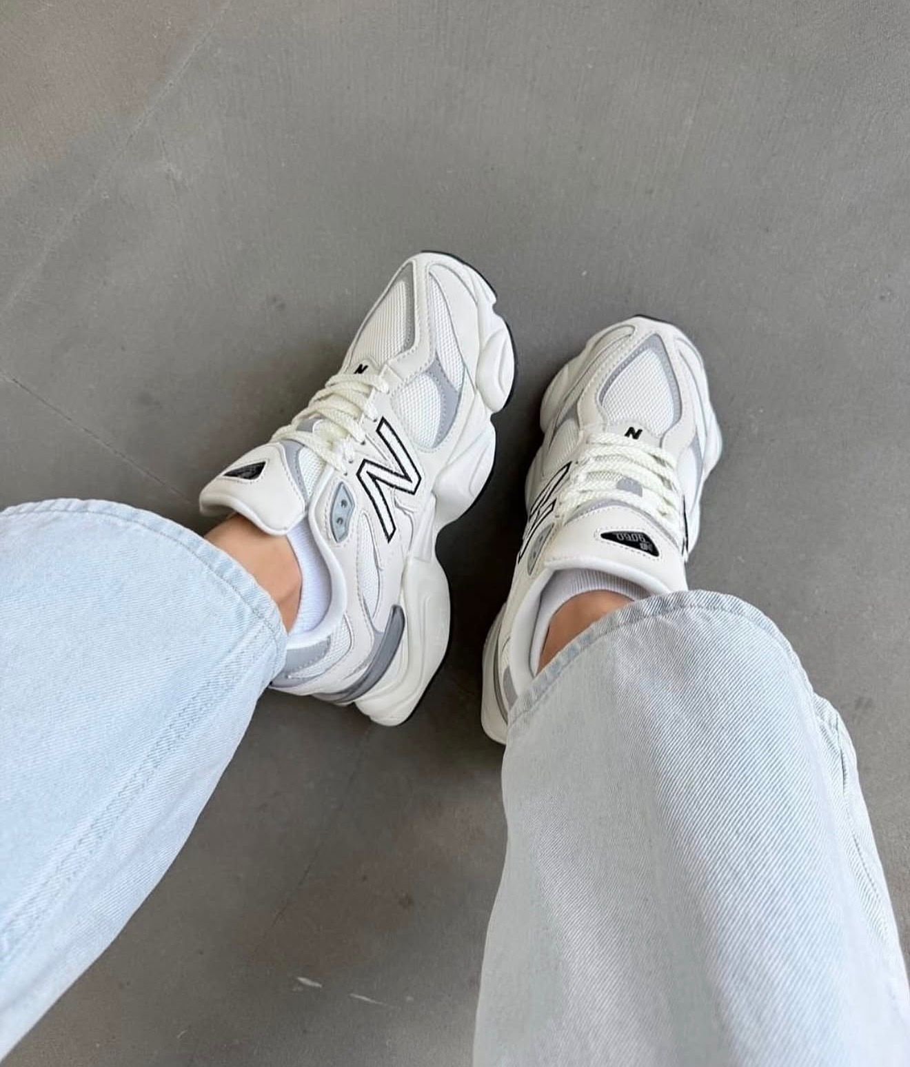 New Balance 9060 Sea Salt White Rain Cloud – Lifestyle Sneakers