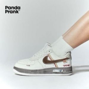 Nike Air Force 1 Panda Prank Custom – Unique Custom Sneakers