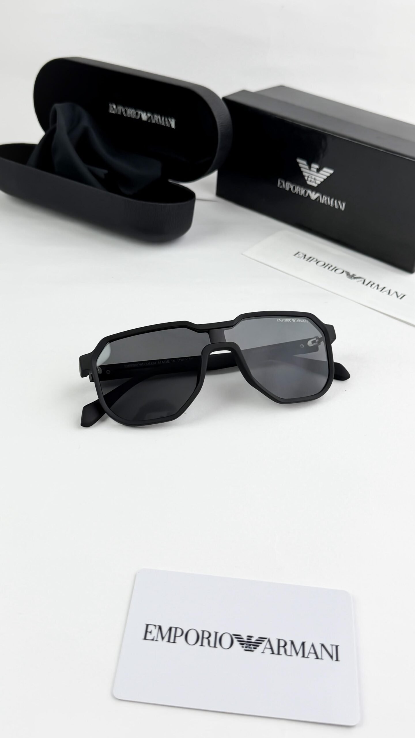 Armani Black 219 Sunglasses – Modern Designer Eyewear