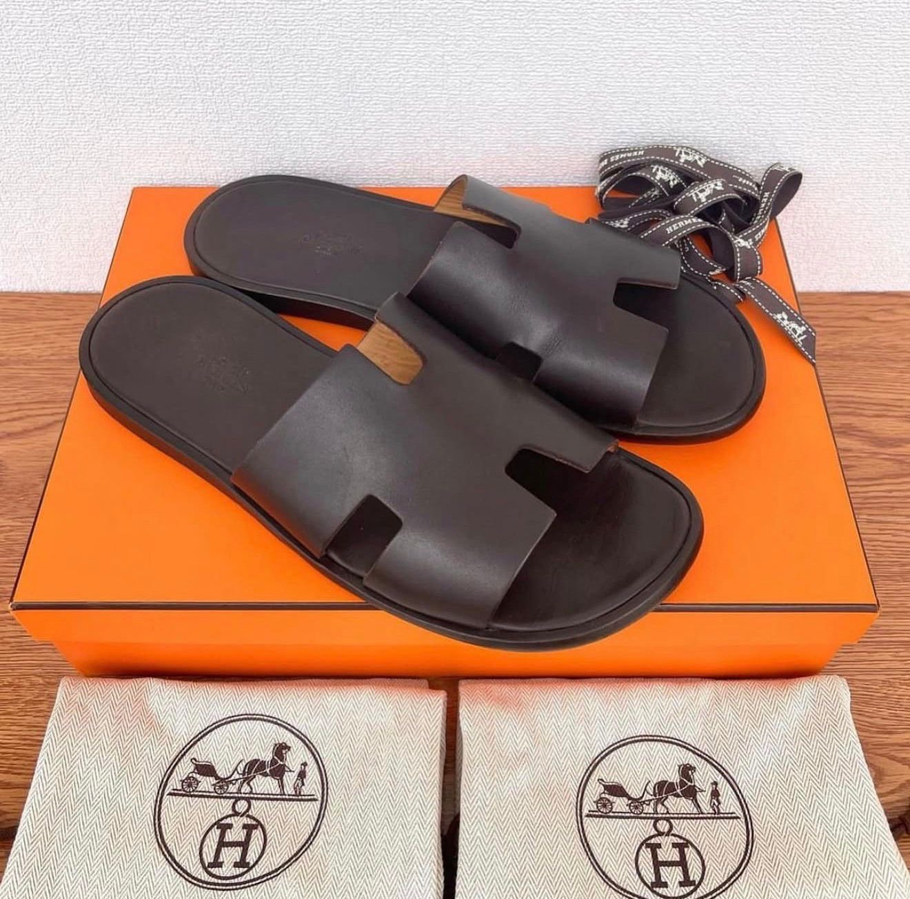 Hermès Izmir Slides – Luxury Men’s Designer Sandals