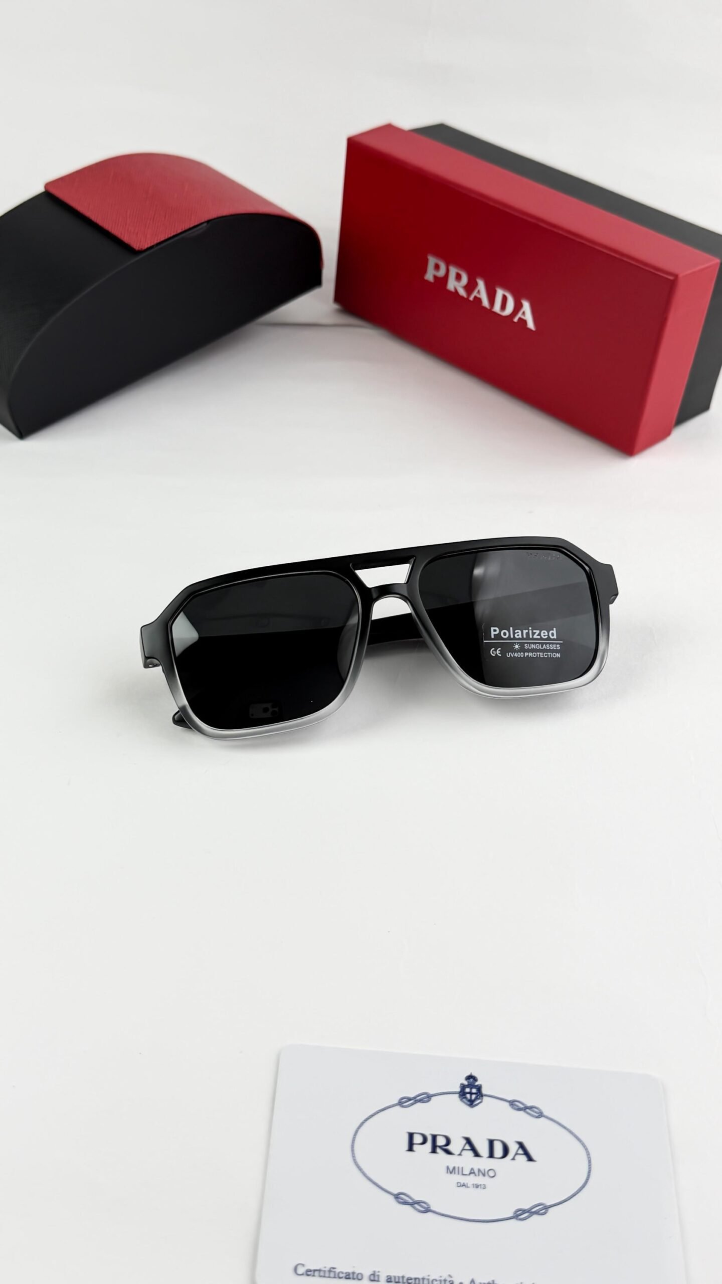 Prada Black Ice Sunglasses – Modern Luxury Designer Eyewear