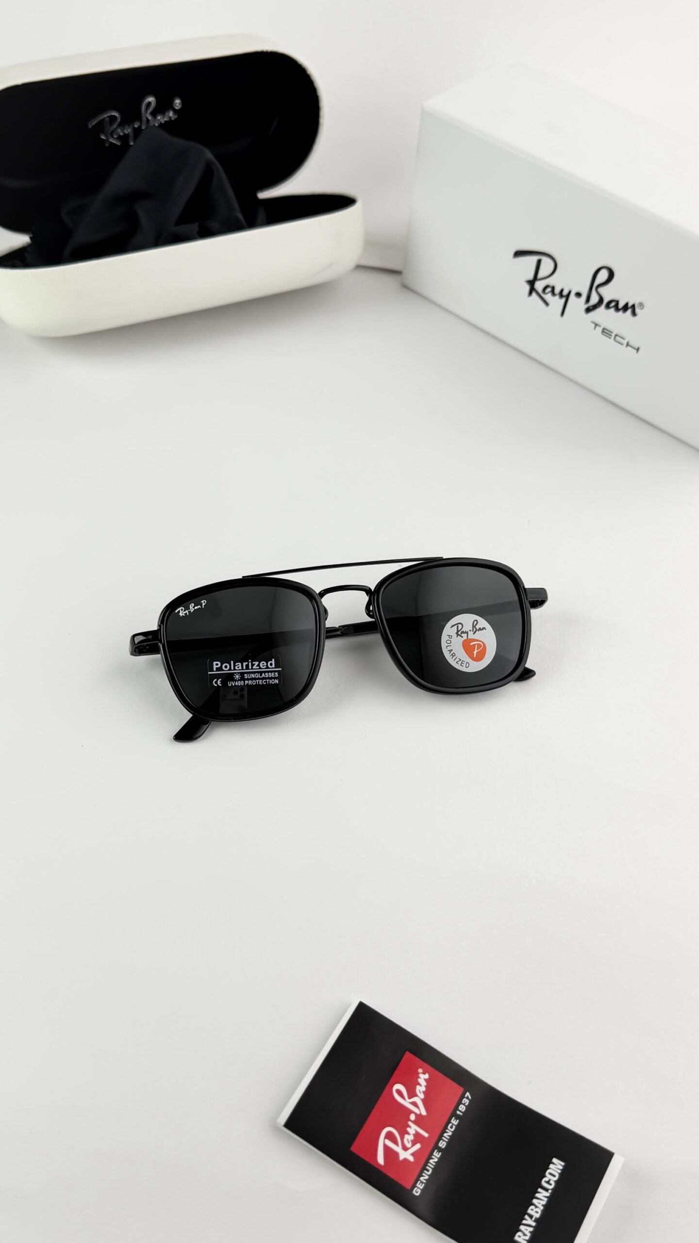 Ray-Ban Black Sunglasses – Classic Designer Eyewear