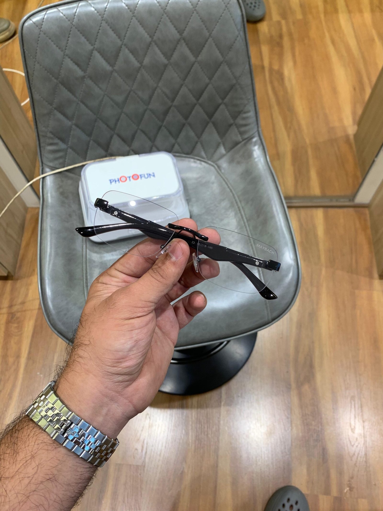 Maybach Black Day & Night Glasses – Ultra Luxury Designer Eyewear