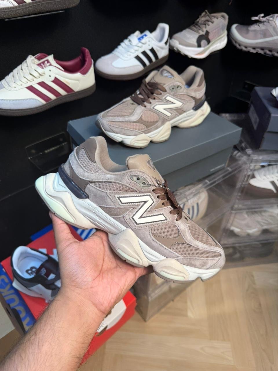 New Balance 9060 Dark Mushroom – Modern Lifestyle Sneakers