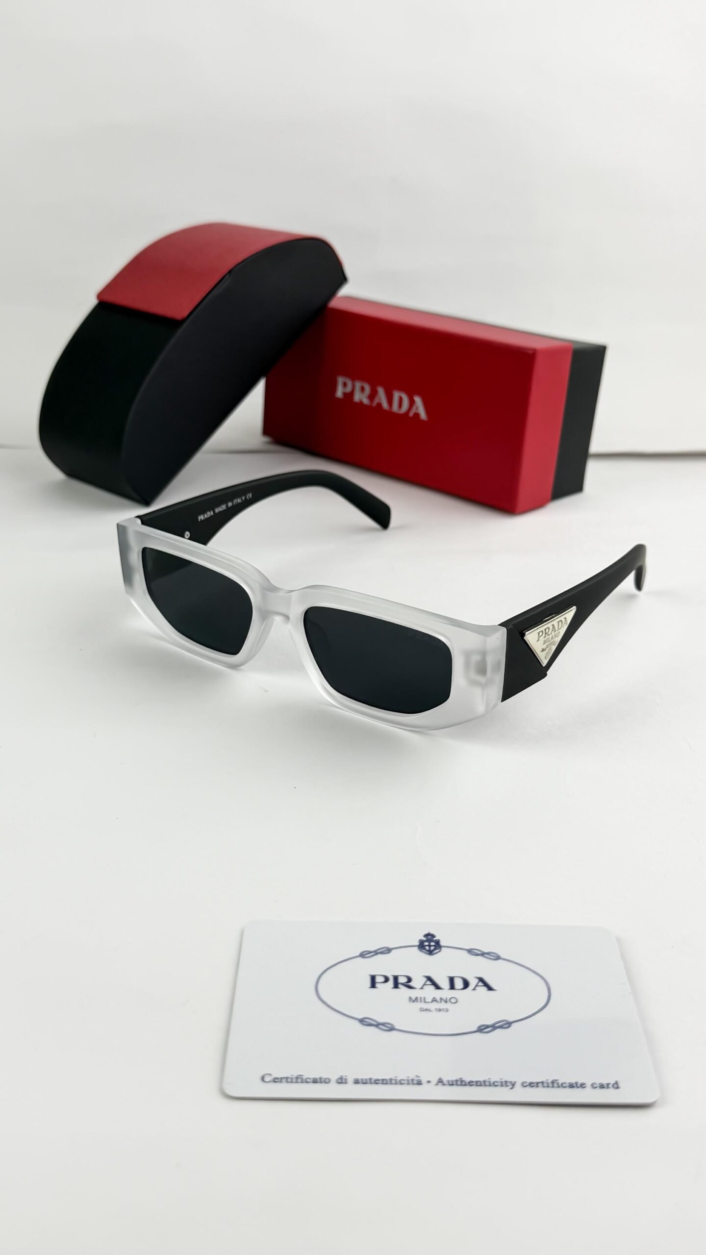 Prada Ice Black Sunglasses – Modern Luxury Designer Eyewear