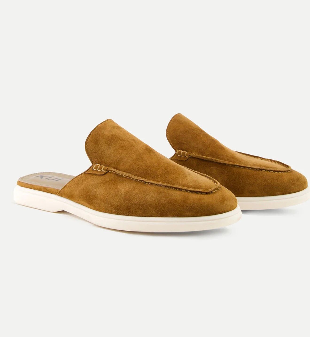 Loro Piana Men’s Summer Walk Loafers – Luxury Suede. (Camel)