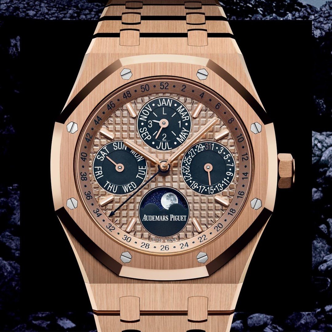Audemars Piguet Royal Oak Calendar Automatic Copper Blue – Premium Edition