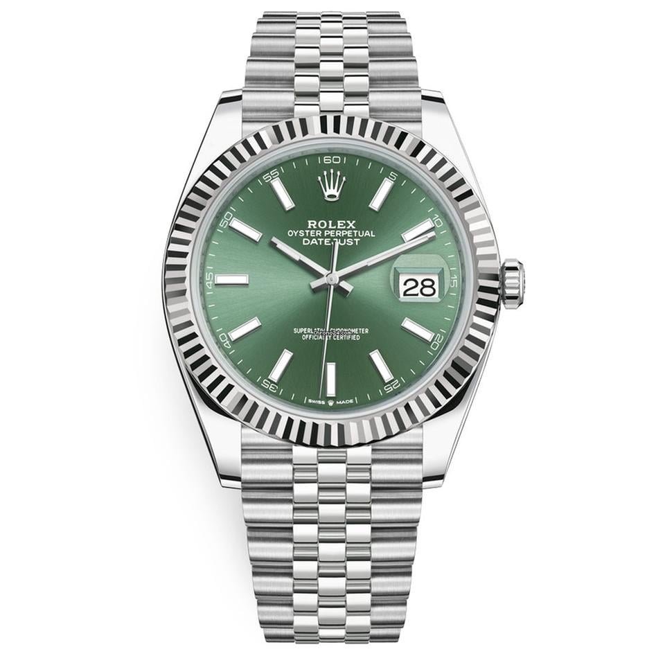 Rolex Datejust Mint Green Dial – Luxury Automatic Watch